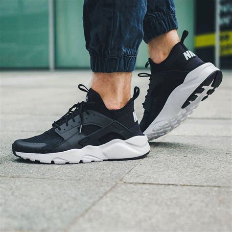 nike huarache zwart wit heren|huarache shoes Jd sports.